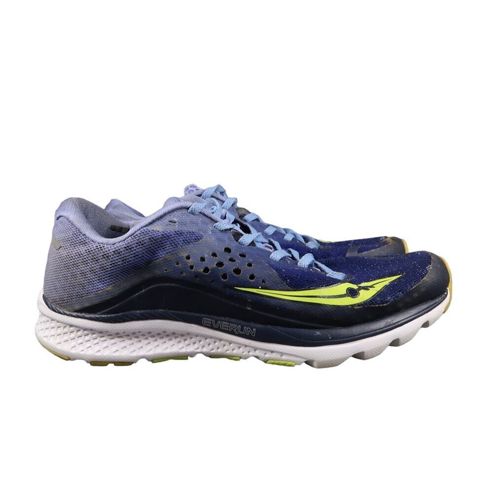 Saucony Shoes Womens 9.5 Athletic Trainer Running Kinvara 8 Sneaker Blue Sport